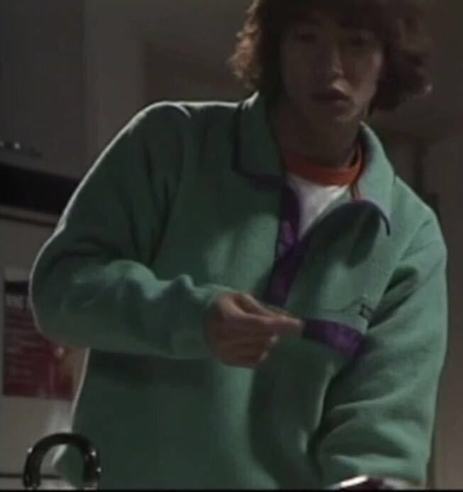90S ビンテージ Patagonia USA製 シンチラ スナップT XS フリース プルオーバー アメリカ製 パイル レトロ X グリセード ダスパーカー