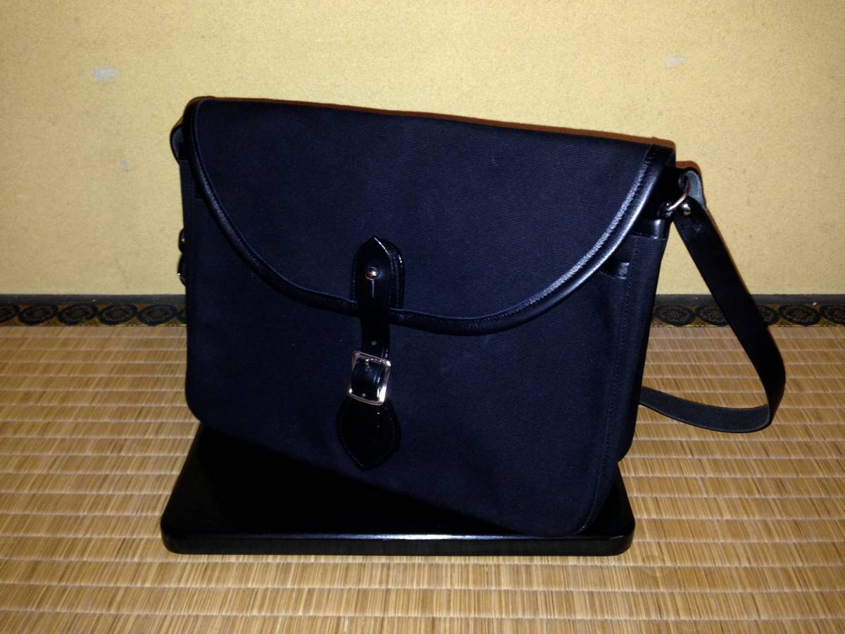 ★☆美品 PLAIN プレイン キャンバスバッグ フィールドニューショルダー（M）☆★