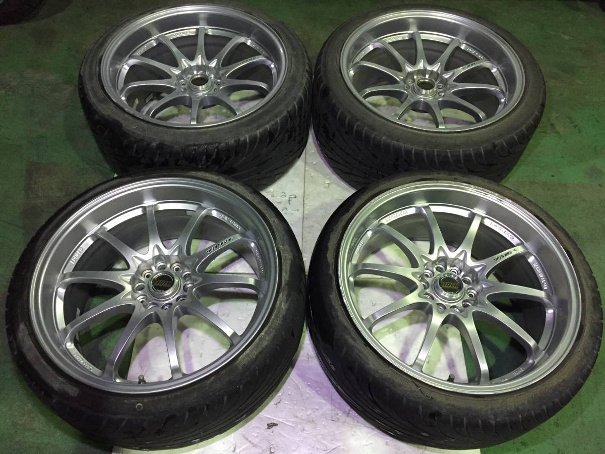 軽量 鍛造 レイズ ボルク RAYS VOLK CE28N 19インチ 9J +25 10J +25 PCD114.3 5H FORGED ボルクレーシング センターキャップ付き!深リム