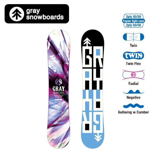 GRAY スノーボード 136 新品 16-17 GRAY スノーボード 板 シュレッド