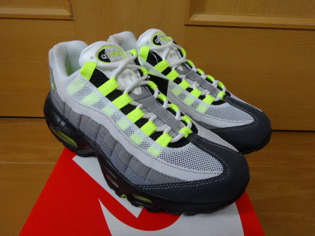 新品未使用 ウィメンズ ナイキ エア マックス 95 24.0cm NIKE WMNS AIR MAX 95 イエローグラデ 307960 002 国内正規品 2015年モデル