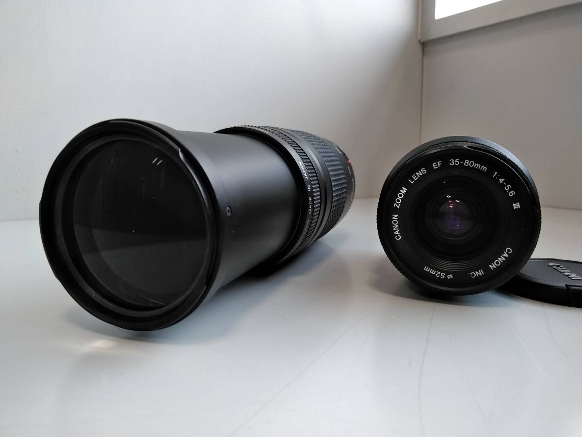 Canon LENS キャノン ZOOM LENS EF 75-300mm 1:4-5.6 Ⅱ ＋ ZOOM LENS