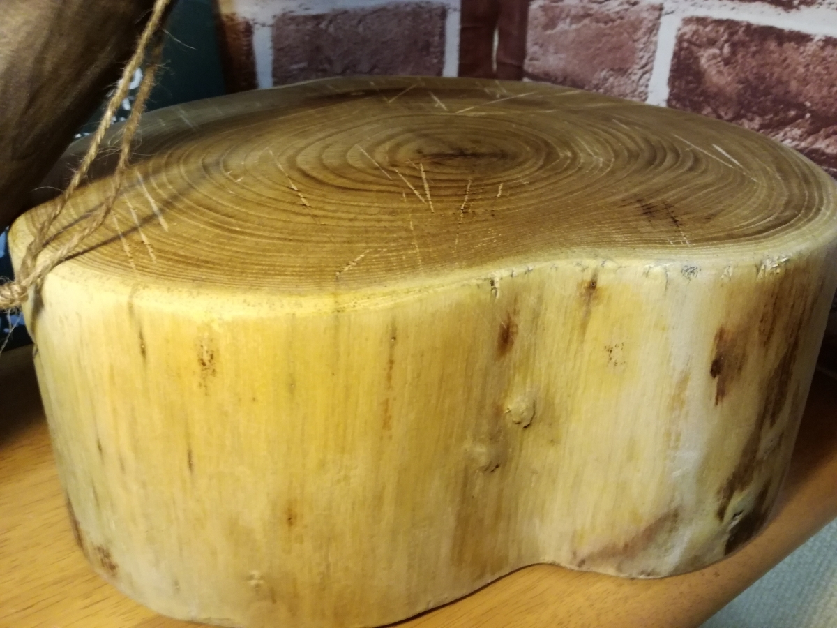 エンジュ（槐）かぎけんWEB 【Fatwoodfactory限定品】希少銘木！白燻し