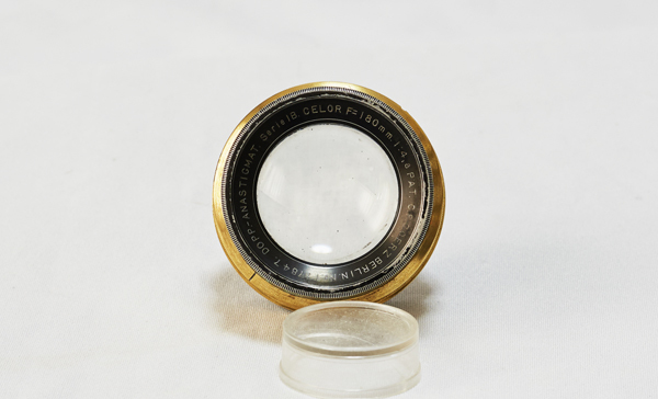 Koilos C.P. Goerz Berlin Dopp-Anastigmat Series Id. Syntor F=120Mm 1:6.8 As-Is