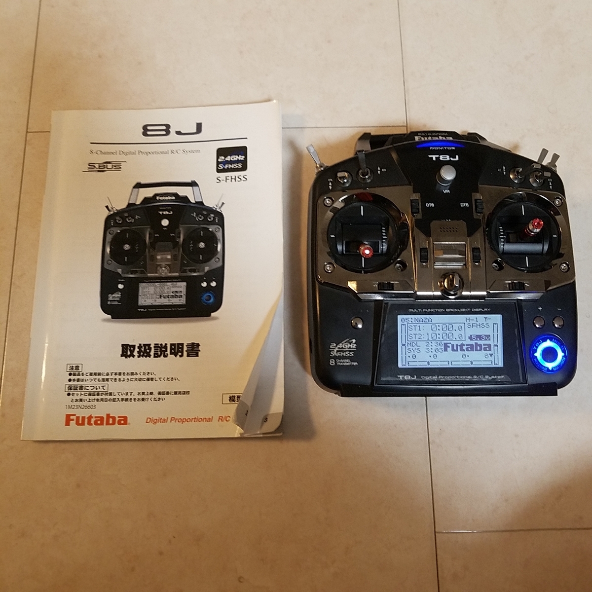Ajax Futaba T8J 送信機 X-BOSS AC900 モード2 FUTABA T8J モード2 Futaba T8J 2.4GHz 0 2.4 w