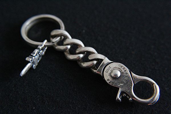 クロムハーツChrome Hearts キーリング ショート クラシックチェーン 3