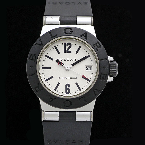 1円～BVLGARI アルミニウム AL29TA レディース腕時計 クォーツ ブルガリ
