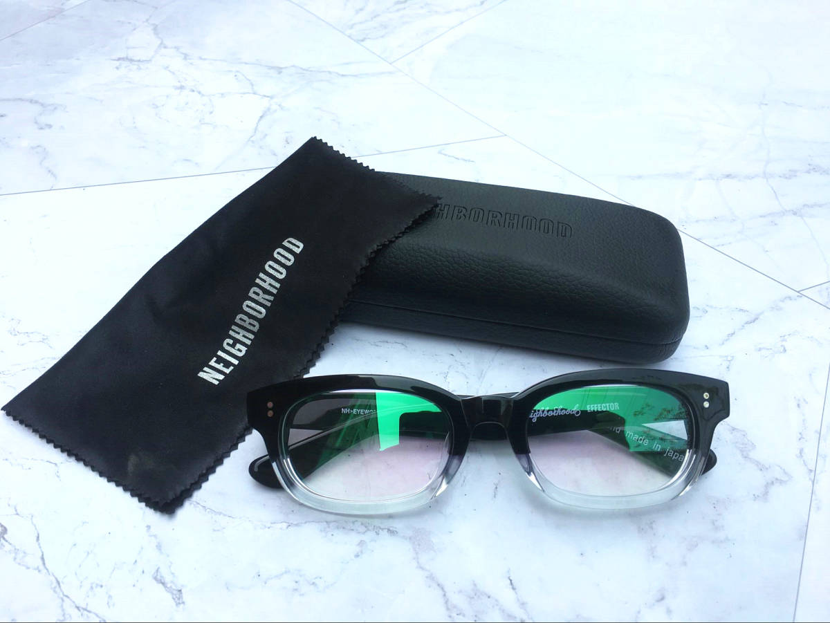 EFFECTOR NEIGHBORHOOD TRAMP エフェクター ネイバーフッド 伊達メガネ