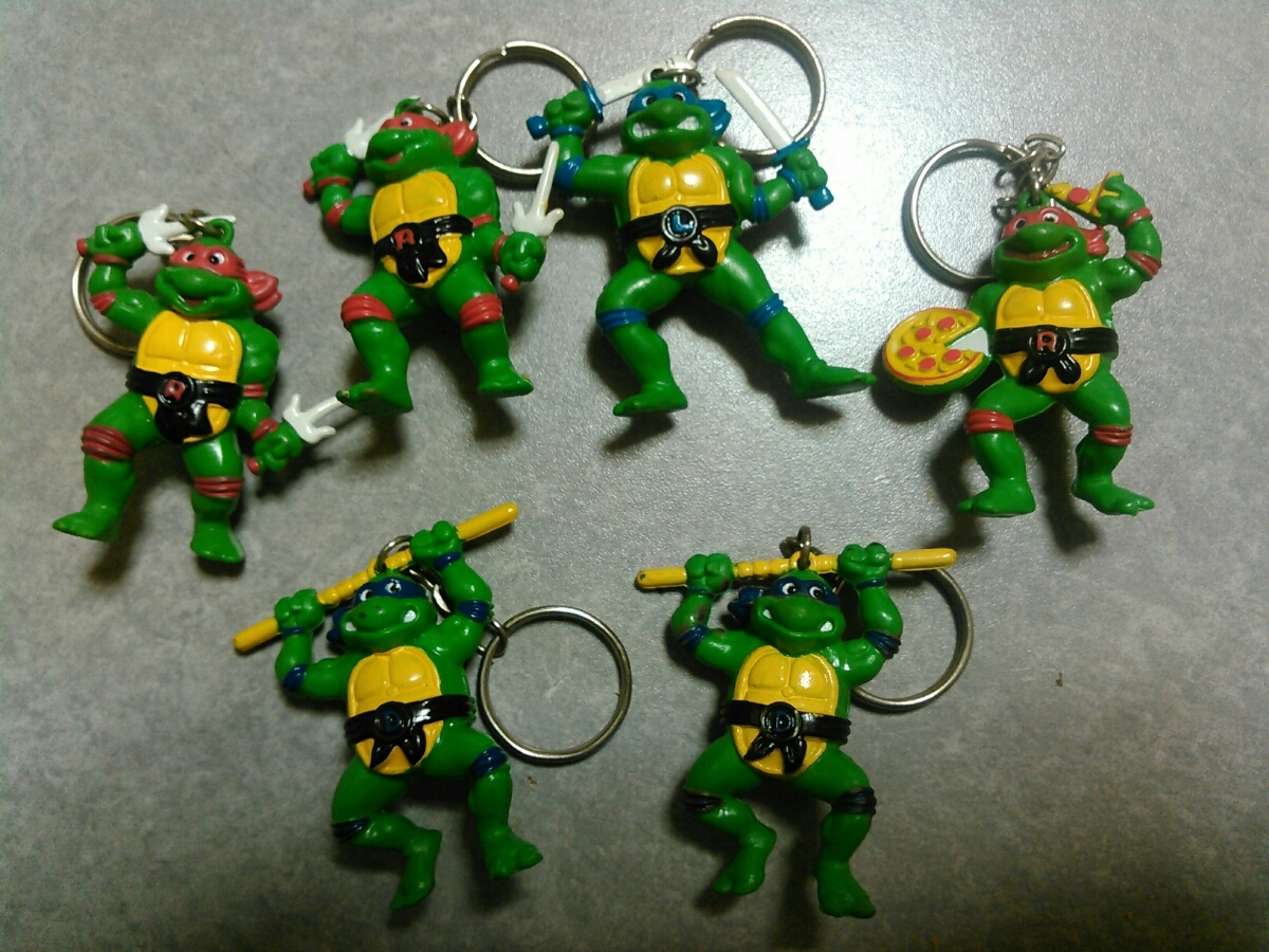 タートルズ　キーホルダー　6個_1
