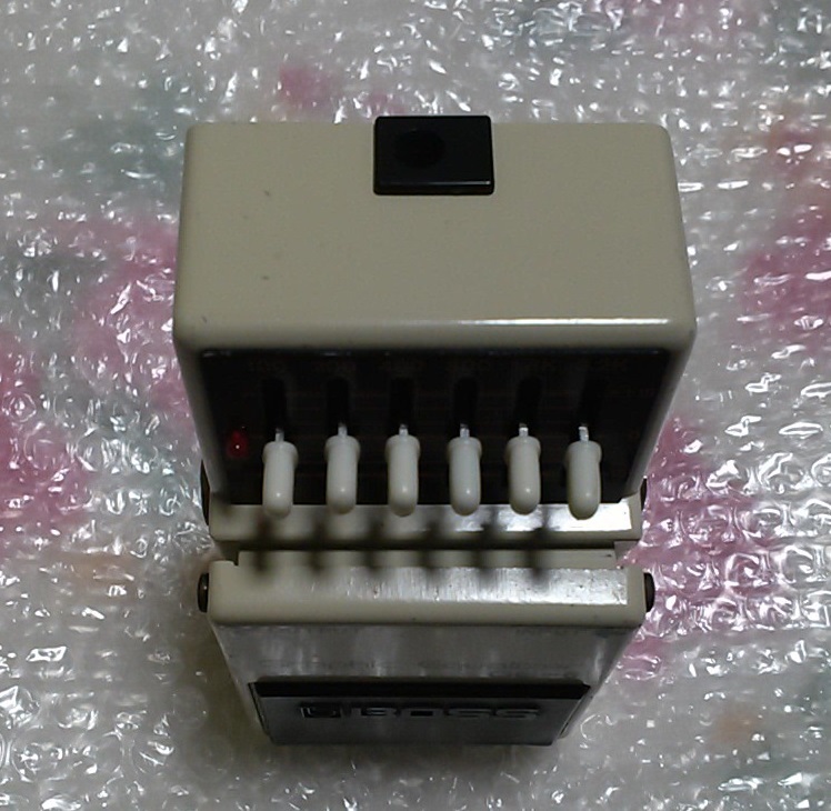 BOSS graphic equalizer GE-6 ボス グラフィックイコライザー グライコ