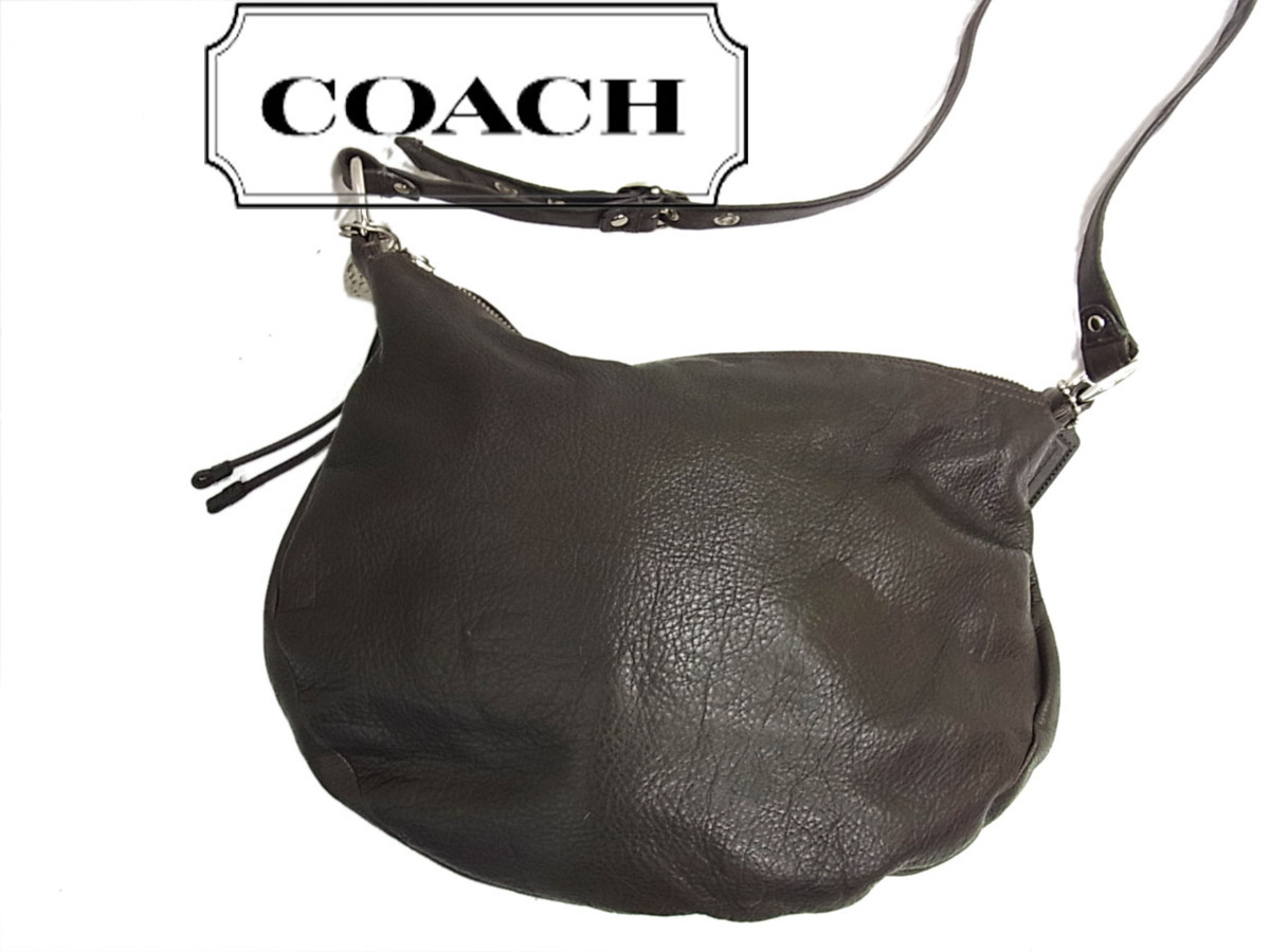 コーチ COACH バッグ ショルダーバッグ ジャガード×レザー カーキ
