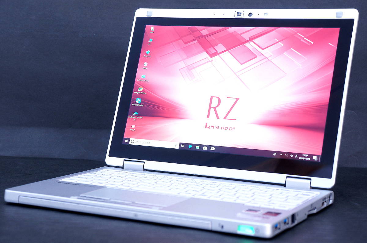 世界最軽量10.1広域細表示WUXGA&タッチパネル液晶! 累積2650H!! CF-RZ4ADATS CoreM-5Y70 1.1Ghz 4GB 128GB Office Win10 [78] 