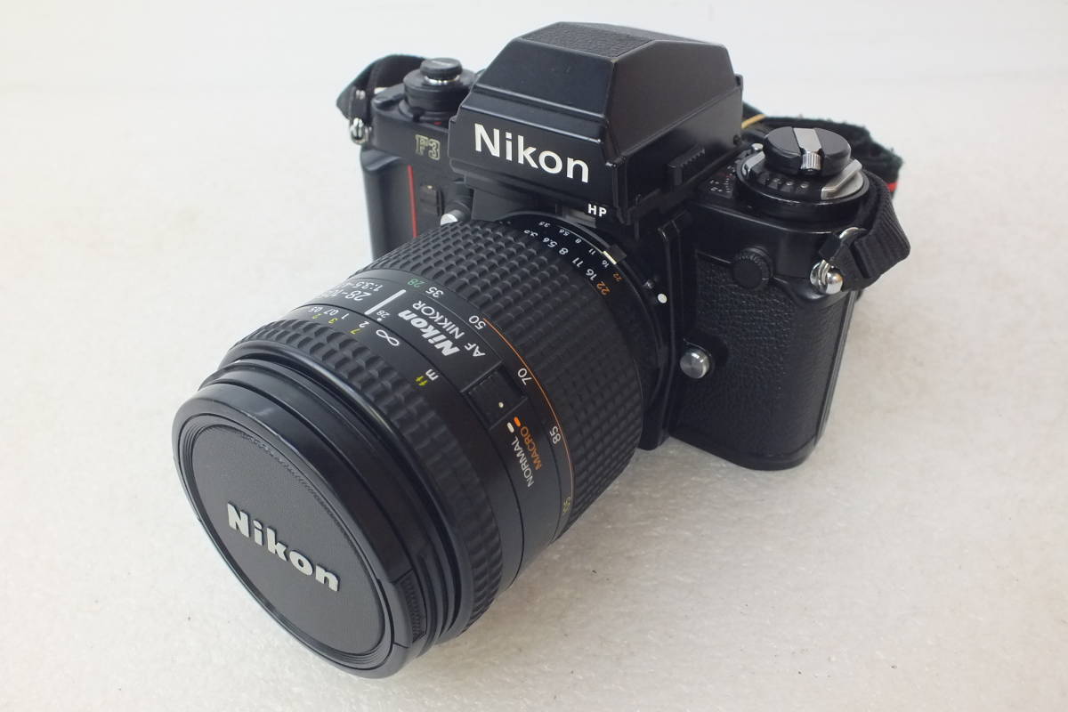 □Nikon フィルムカメラ F3 HP ニコン 一眼レフ レンズ付き 現状品