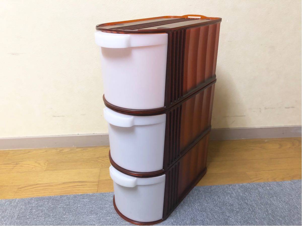 タッパーウェア TUPPERWARE デイリーストッカー 3個 まとめてセット