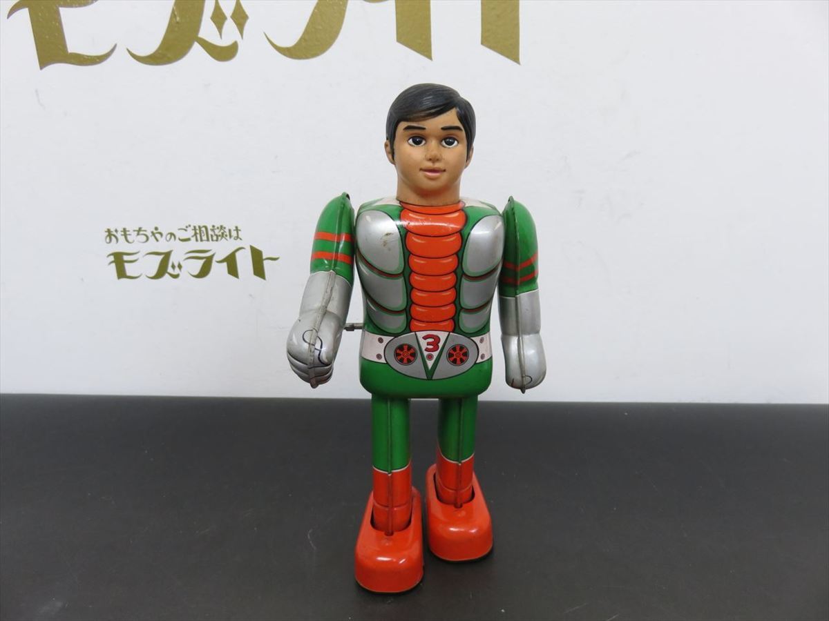 当時物 ブリキ ポピー 仮面ライダー V3 ソフビ 歩行 ソフビ 当時物 