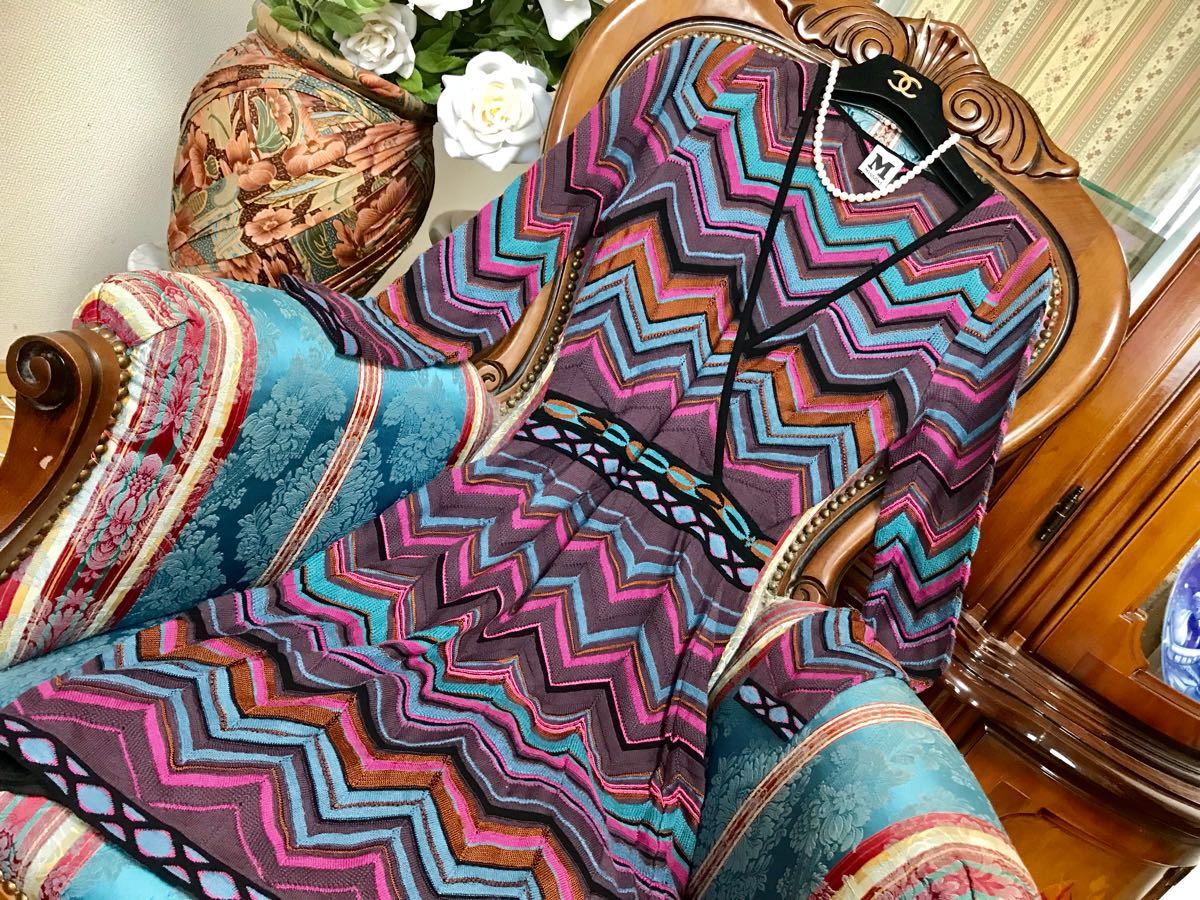 彡2点落札で送料無料 ☆彡MISSONIミッソーニ☆彡冬のヒロイン♪王道