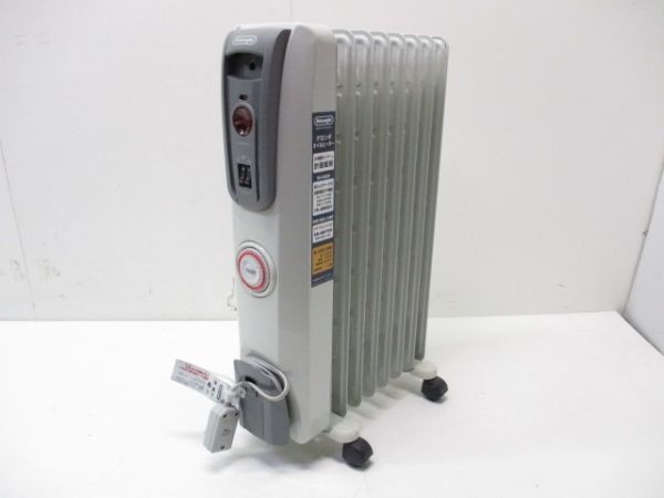 デロンギ オイルヒーター H770812EFS-B ☆DeLonghi/デロンギ オイル