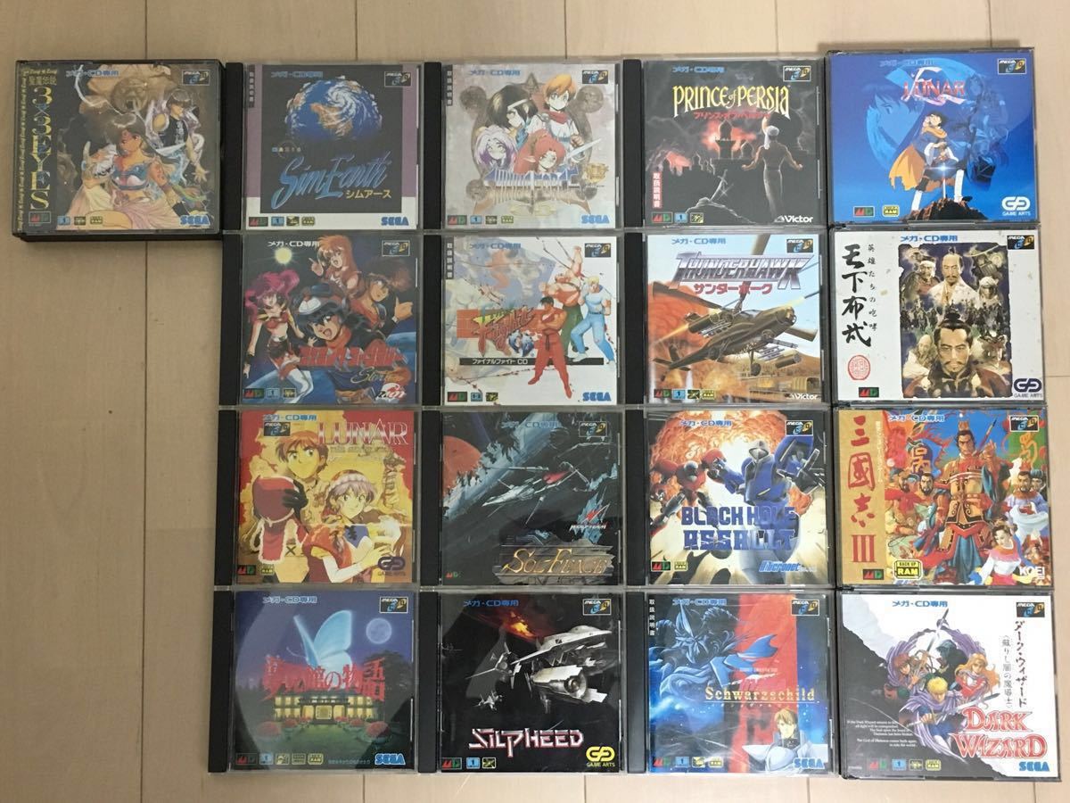 メガCDメガCDソフト10本セット（ジャンク） メガCD - メガドライブ 