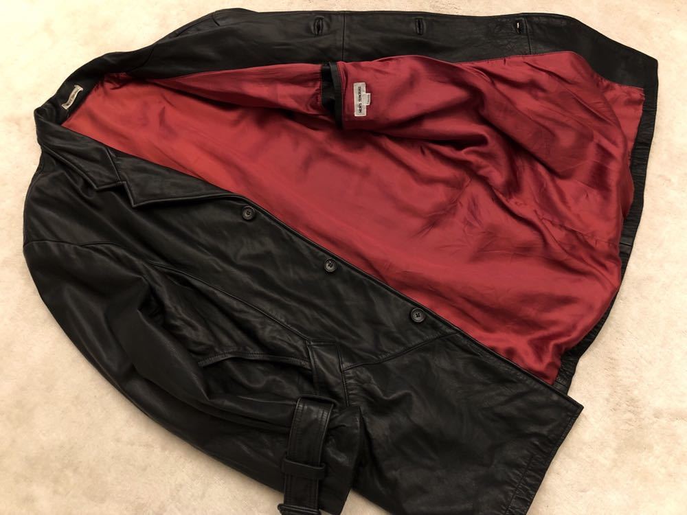 希少・レア!!80s 90s MEN'S TENORASメンズティノラス COWレザー コート