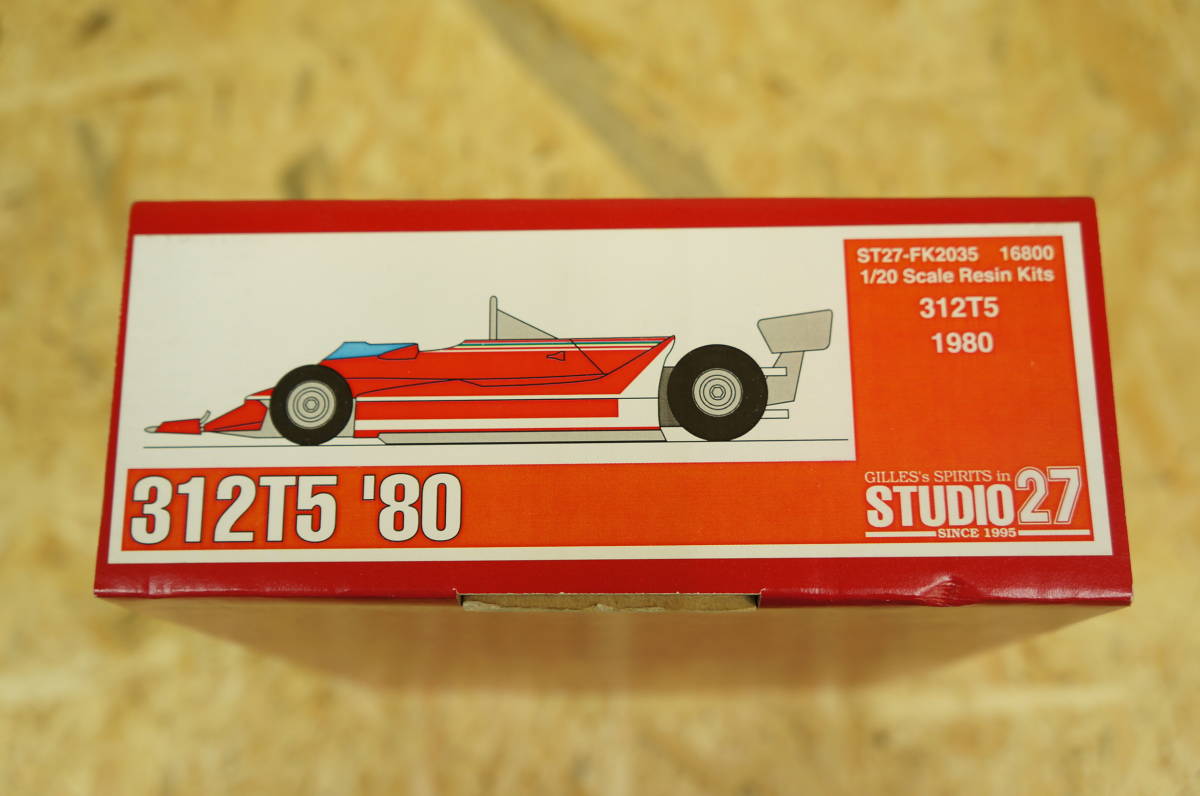 未組立 STUDIO27 1/20 HONDA SPIRIT 201 British \'83 スタジオ27 ホンダ スピリット 40 1983 GP フルメタルキット ミニカー F1 モデルカー 1&frasl;20 スタジオ27 STUDIO27 kit Original TAM20026