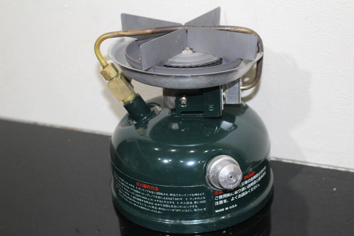 中古・現状品】 Coleman コールマン MODEL 508A STOVE アウトドア用品