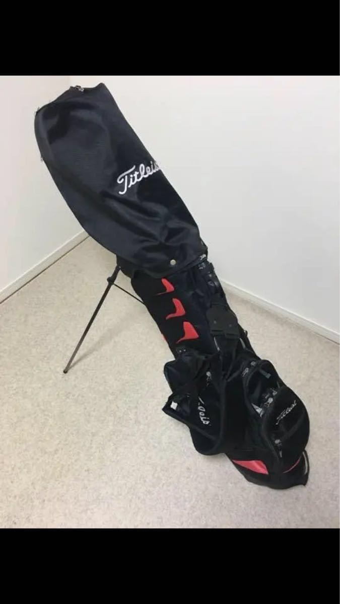 タイリスト スタンド、izzoストラップ付 キャディバッグ Titleist