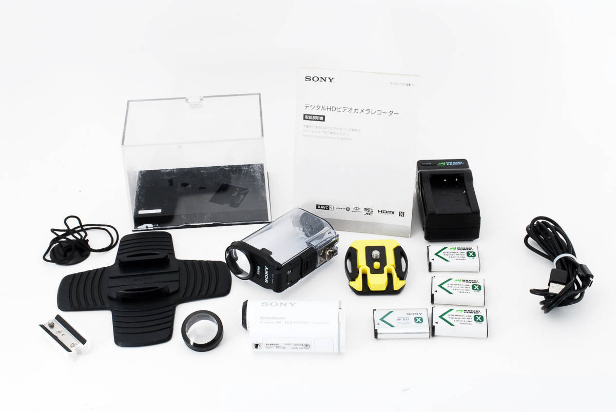 SONY HDR-AS100V デジタルHDビデオカメラレコーダー おまけ付 SONY HDR-AS100V デジタルHDビデオカメラレコーダー おまけ付