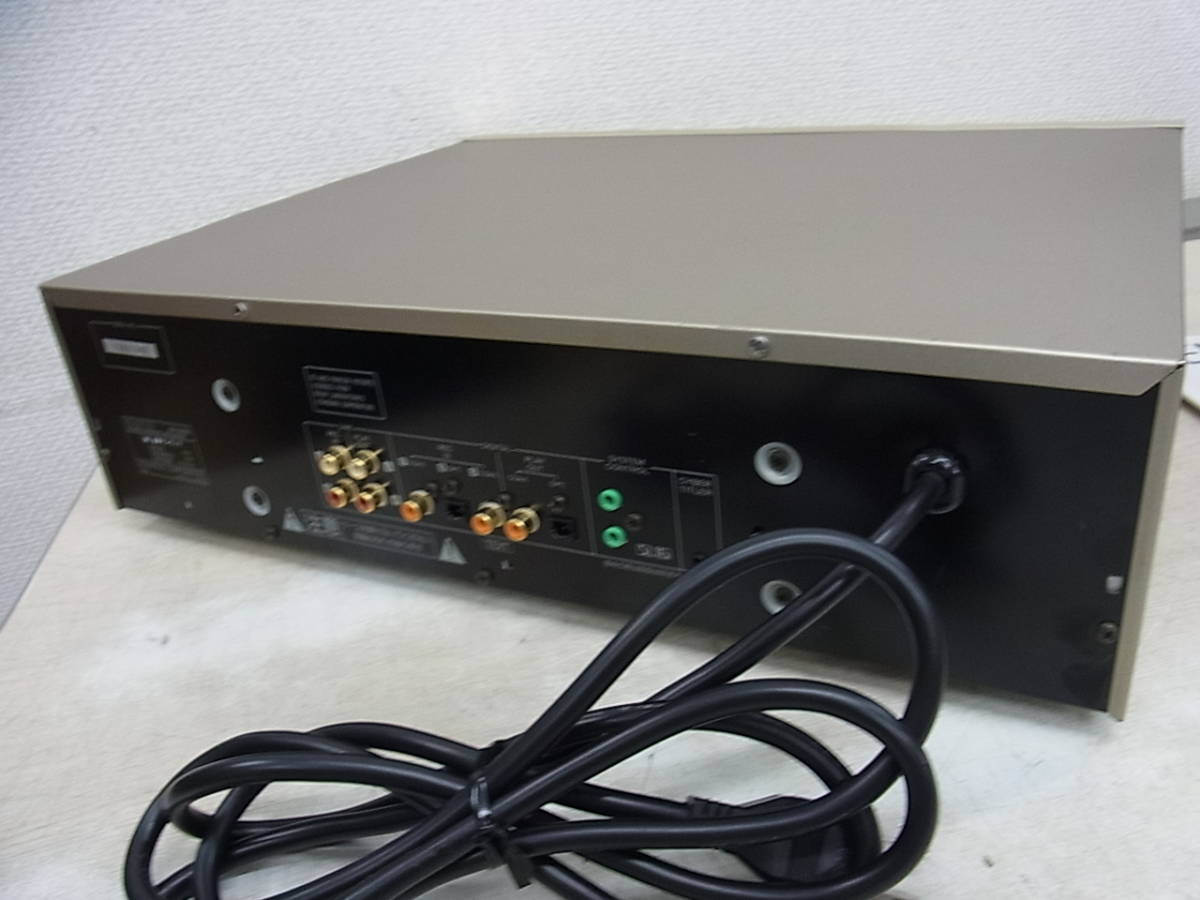 □KENWOOD□高性能コンバータ内蔵MDレコーダー□DM-9090/リモコン付