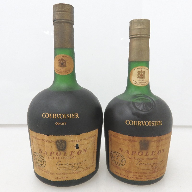 クルボアジェ ナポレオン 旧 2本セット 1000/700ml 箱なし