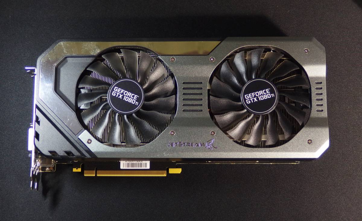 使用極僅か】Palit Microsystems GeForce GTX 1080 Ti 11GB Super 