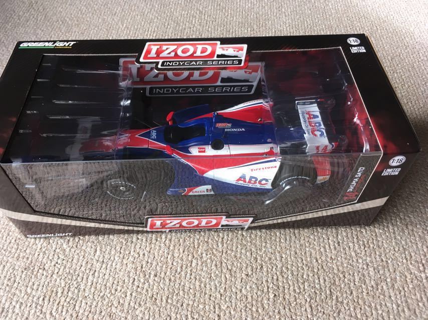 1/18 GREEN LIGHT A.J. Foyt Racing 2013 佐藤琢磨 ,□ 【公式通販】