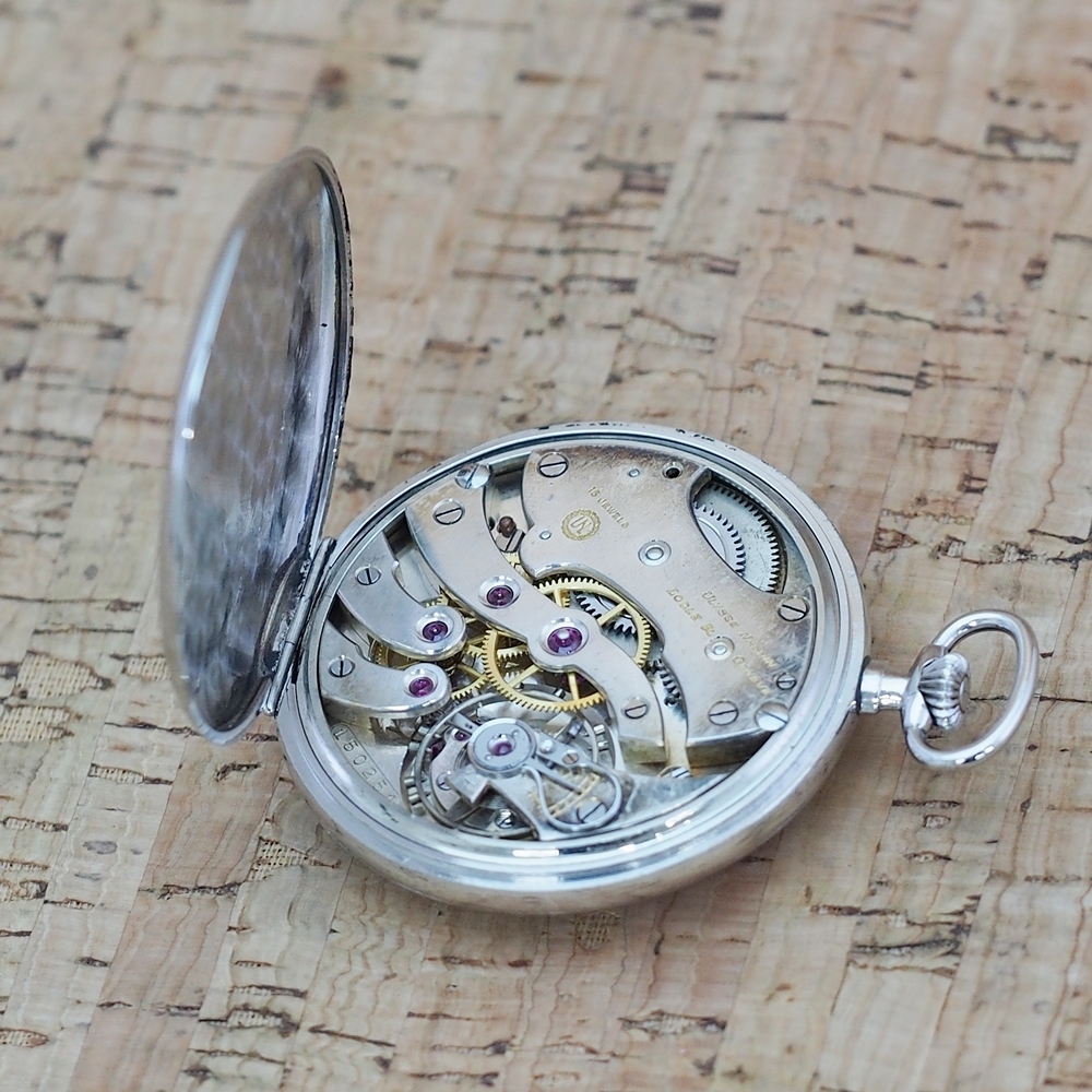 UlysseNardin PocketWatch Platinum ユリスナルダン 懐中時計 プラチナ 