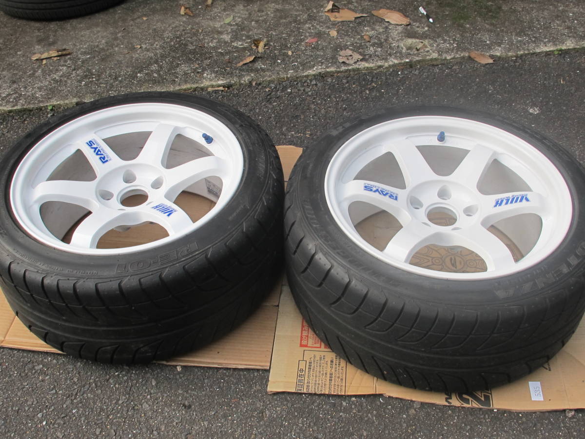TE37 te37 +22 17インチ Volk Racing Wheels Rays 17X9 17インチ9jの通販
