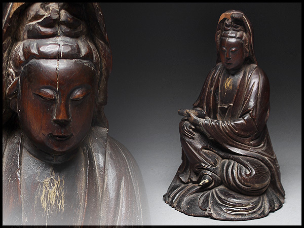 藏品資料- 國立臺灣歷史博物館典藏網 木雕觀世音菩薩像- 文化遺産