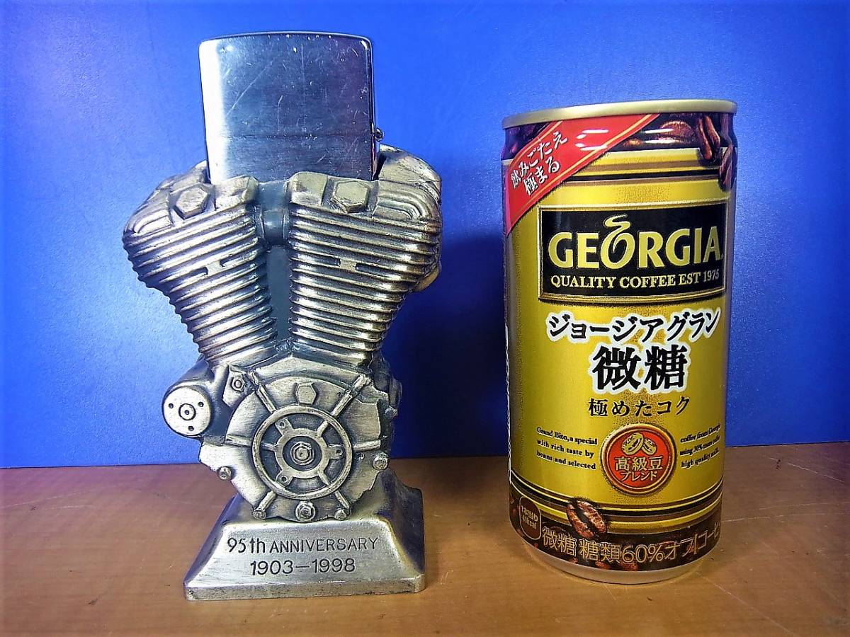 ZIPPO ハーレーダビットソン 95周年記念 卓上ライター 台座