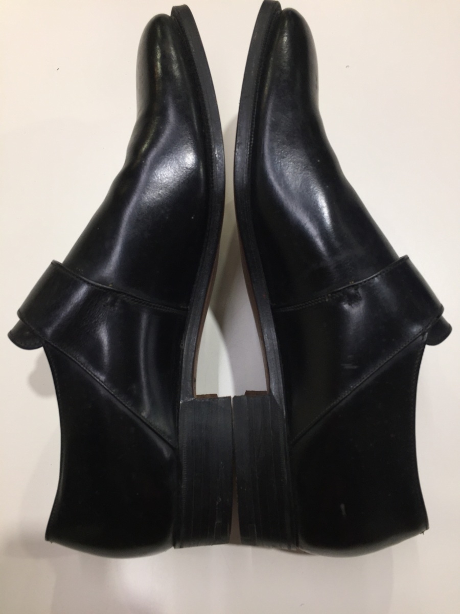 church's　チャーチ　モンクストラップ　レザーシューズ　2か国　旧モデル　サイズ8　F　50　ブラック