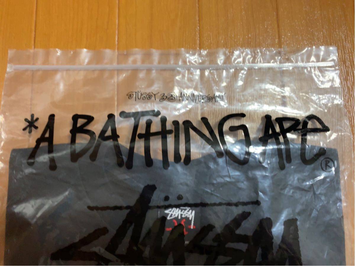 Stussy 30th x Bape A Bathing Ape Anniversary X Camo T-shirt Shirt 