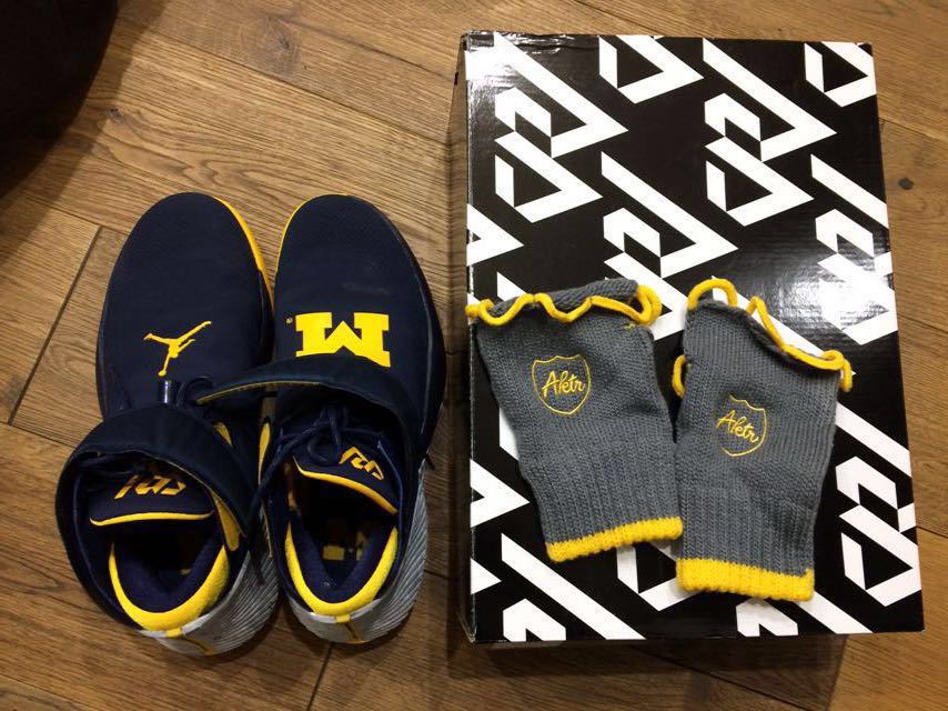 Jordan Why Not Zer0.1Michigan メンズ College Navy/Amarillo/White ジョーダン ホワイ ノット NIKE 27.0㎝ バッシュ 超美品