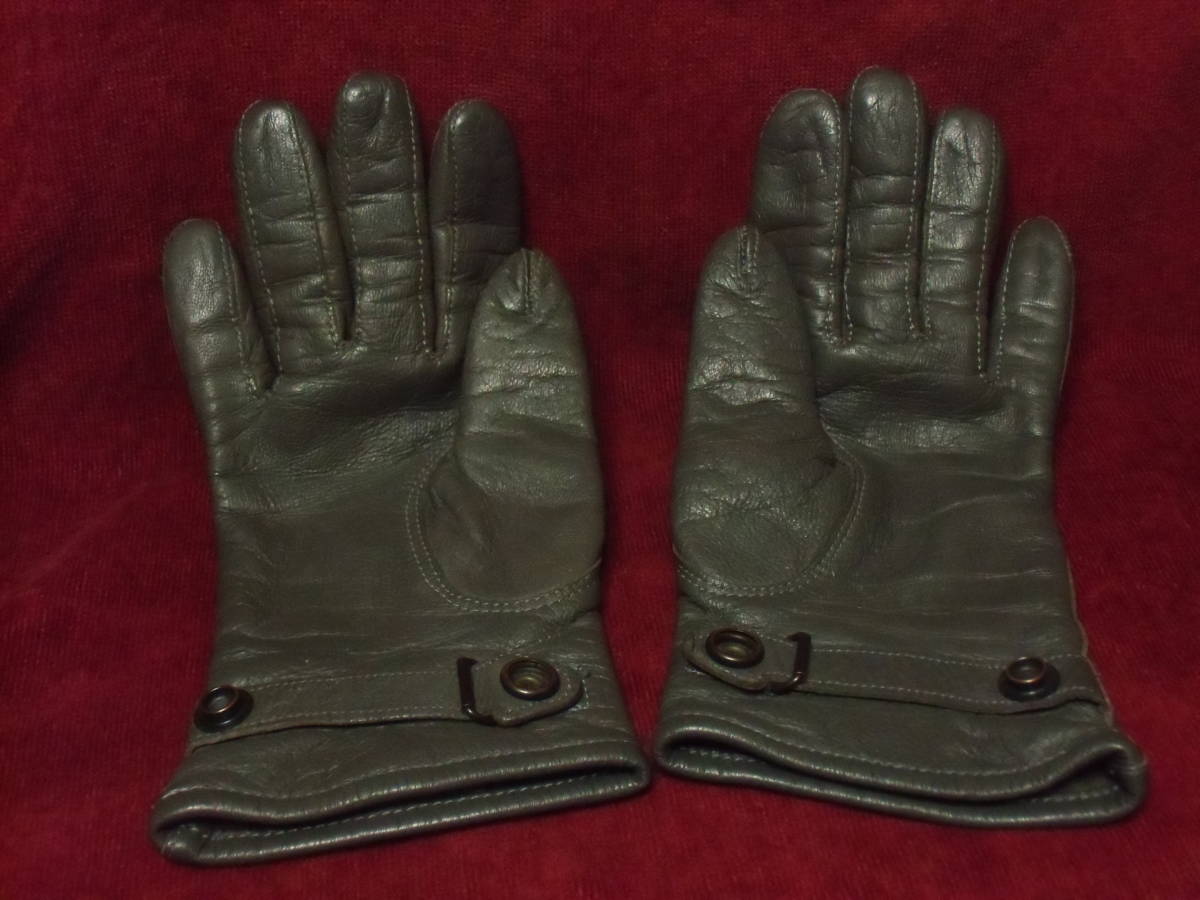 革手袋 レザーグローブ ドイツ軍放出品 ノーライニング 薄手 革手袋 レザーグローブ ドイツ軍放出品 ノーライニング 薄手