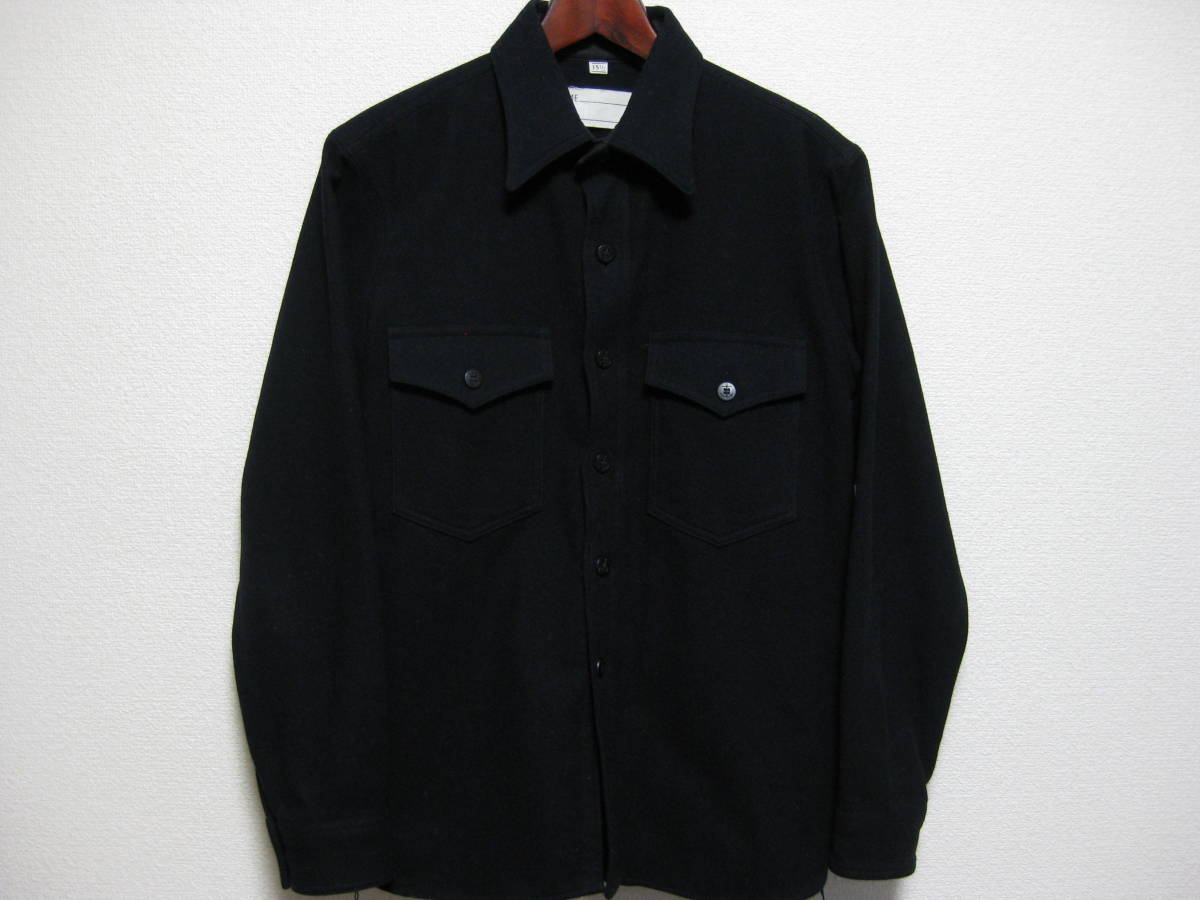 BUTCHER PRODUCTS CPO SHT 15 1/2 NAVY at last&co ブッチャー 