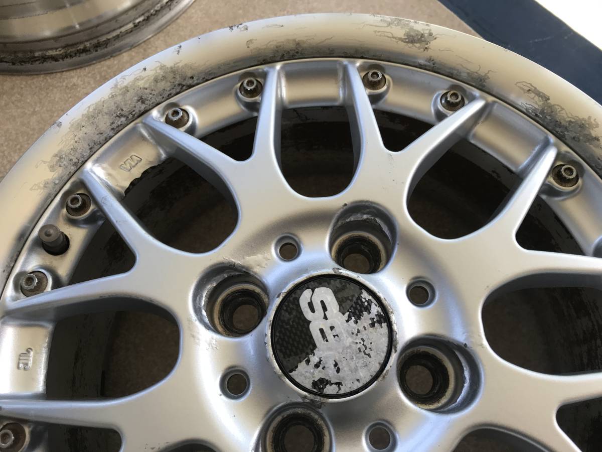 BBS - 14インチ 6J BBS風コピー 4H 4本 +38 社外ホイール14インチ