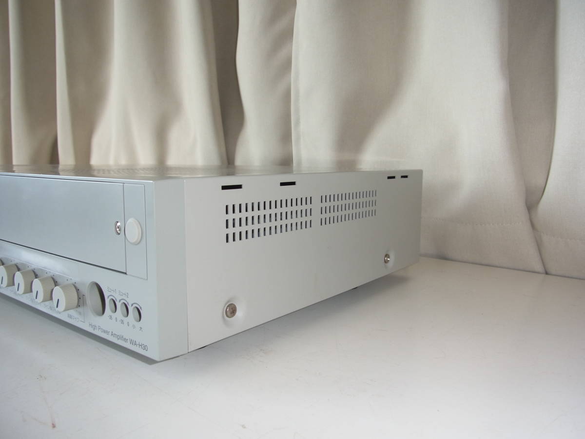 Panasonic WA-H30 ハイパワーアンプ パナソニック 30W 業務放送 WA-H30