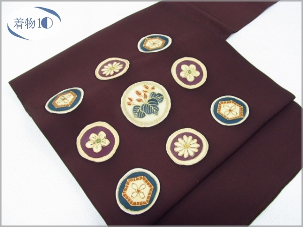 送料無料 着物10 1円 絹 名古屋帯 塩瀬 桐丸 花丸 梅 お太鼓柄 九寸帯 長さ351cm 同梱可(仕立て上がり)｜売買されたオークション情報、yahooの商品情報をアーカイブ公開 - オークファン 仕立て上がり