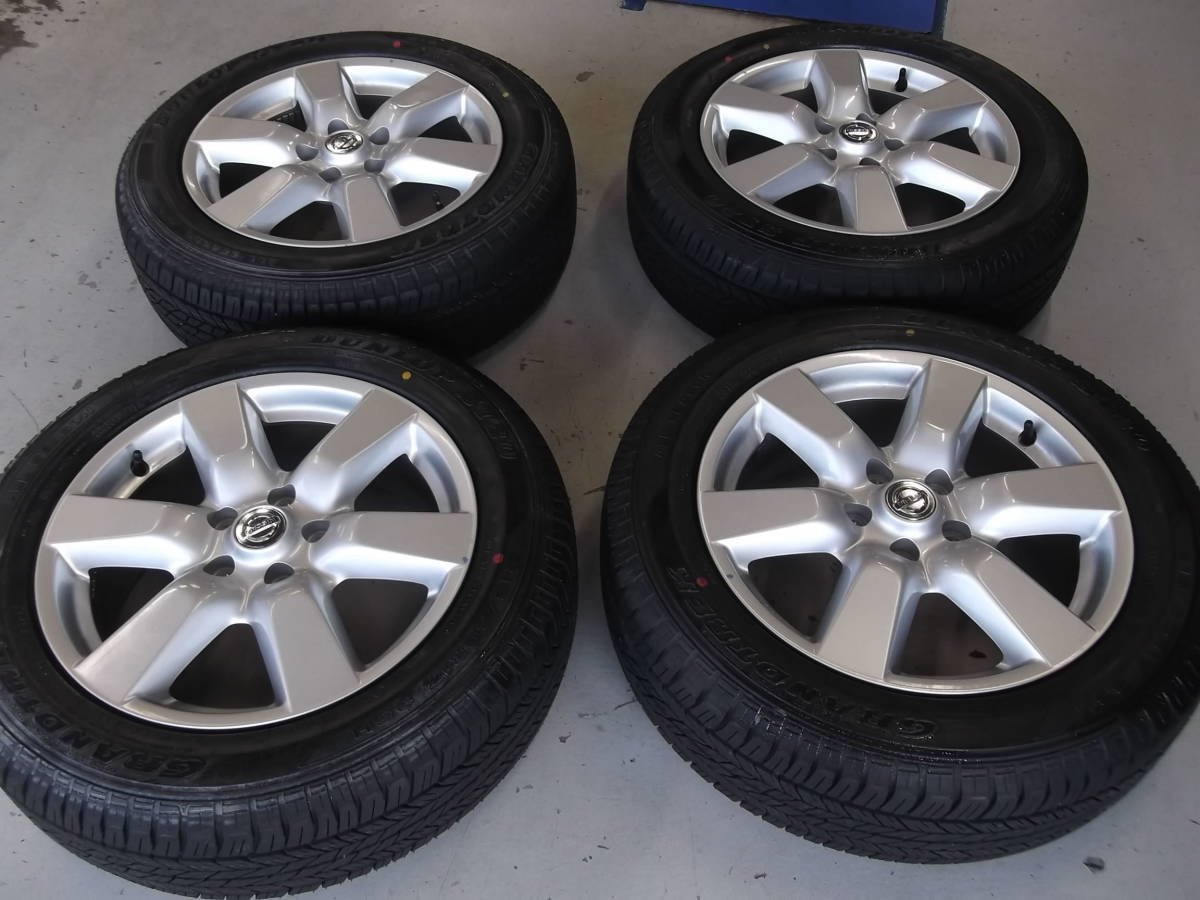 215/60R17 エクストレイル 新車外し 純正アルミホイルつき中古品