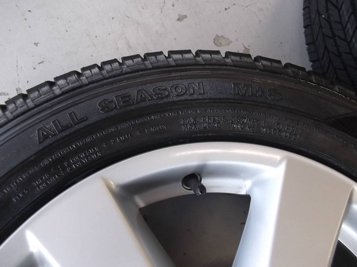 215/60R17 エクストレイル 新車外し 純正アルミホイルつき中古品
