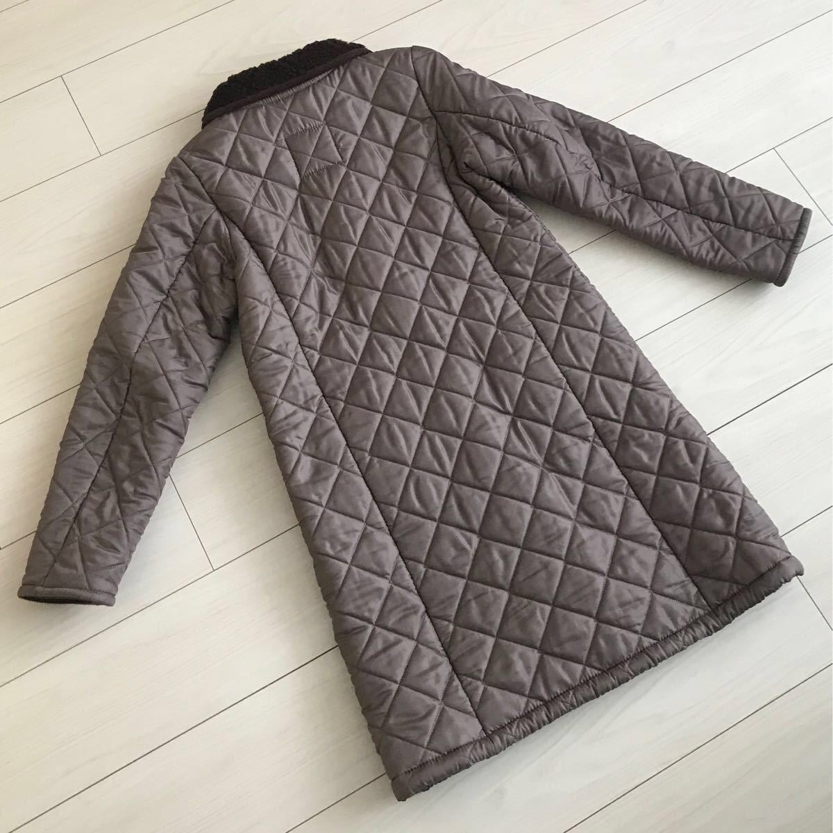 美品: LAVENHAM キルティングコート　ボア　CORK/LSF2　38 ラベンハム ボアの通販 キルティングジャケット 0 lavenham 美品