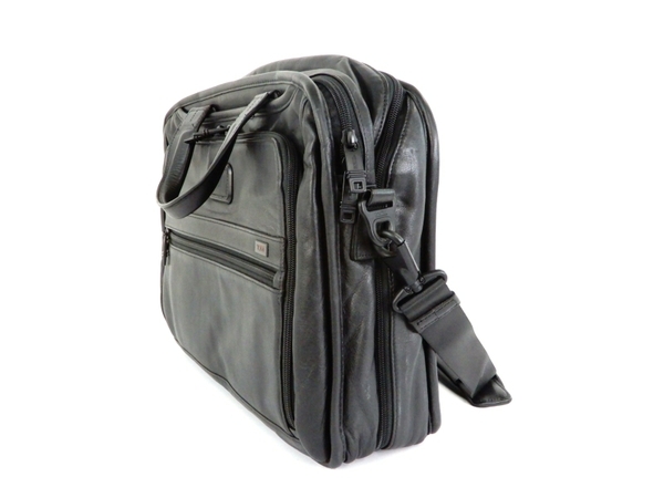 美品 トゥミ ビジネスバッグ アルファ Ⅱ オーガナイザー オールレザー 中古 TUMI トゥミ ALPHA 2 オーガナイザー・レザー・ブリーフ アド ア