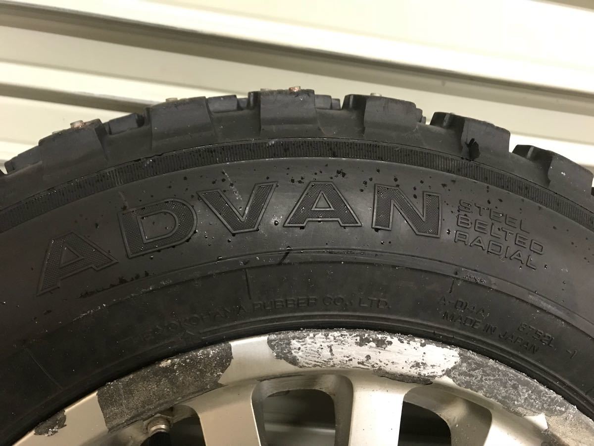 MT-14 アドバン 195/65R15 フルピン スパイク スタッドレス GC8 BRZ 86 