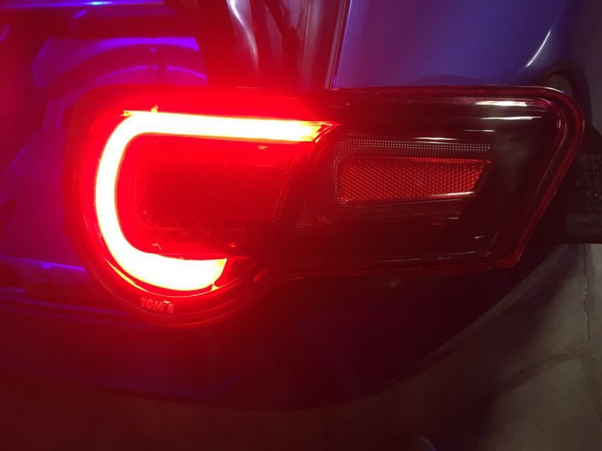TOM'S トムス LED クリア テール ランプ 86 BRZ ZN6 ZC6 点灯確認済み