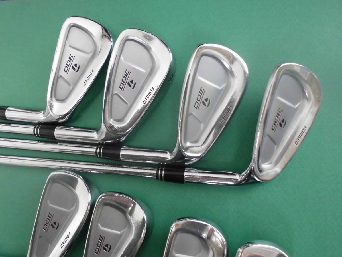 名器 三浦技研 テーラーメイド 300フォージド 3～Pw NSproフレックス R